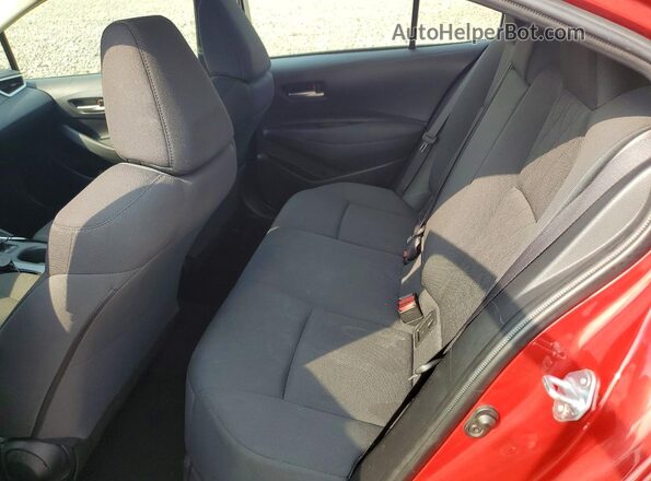 JTDEPRAE7LJ110493 2020 TOYOTA COROLLA Red Հետևի նստատեղերի տեսք