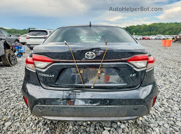 JTDEPRAE8LJ007910 2020 TOYOTA COROLLA Black Հետևի տեսք