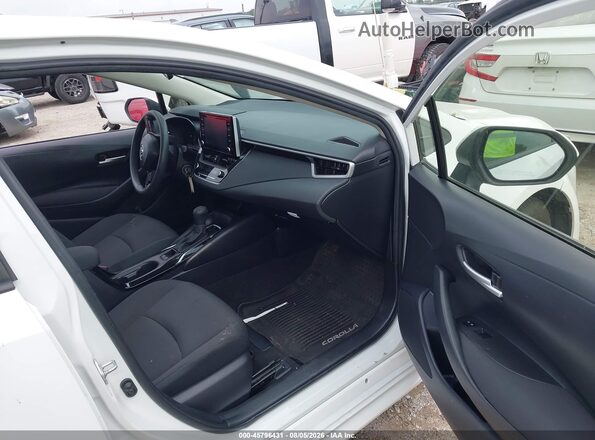 JTDEPRAE8LJ059392 2020 TOYOTA COROLLA White Widok wnętrza z przodu
