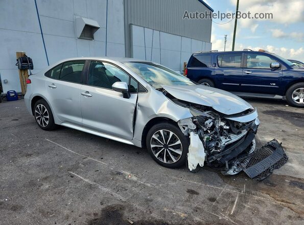 JTDEPRAE8LJ093669 2020 TOYOTA COROLLA Silver წინა მარჯვენა