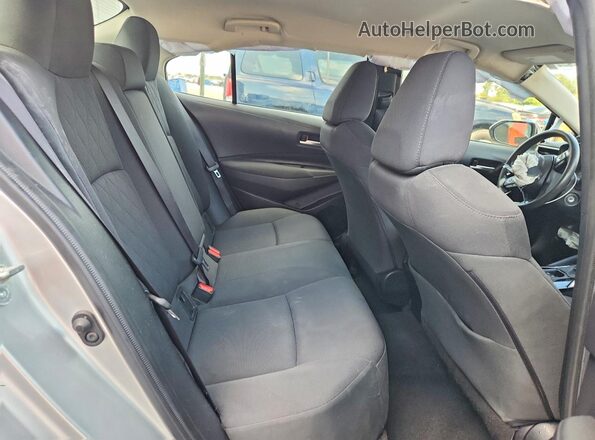 JTDEPRAE8LJ093669 2020 TOYOTA COROLLA Silver უკანა სავარძლების ხედი