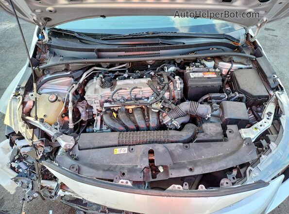 JTDEPRAE8LJ093669 2020 TOYOTA COROLLA Silver უკანა სალონის ხედი