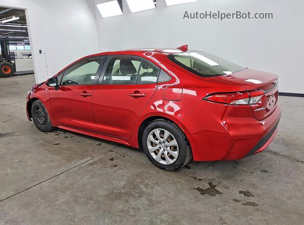 JTDEPRAE8LJ096538 2020 TOYOTA COROLLA Red Trasero izquierdo