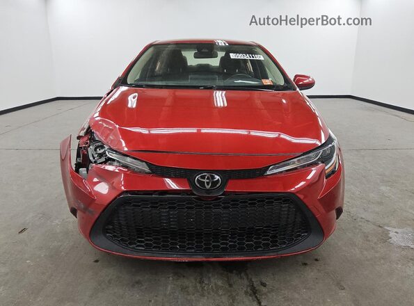 JTDEPRAE8LJ096538 2020 TOYOTA COROLLA Red 