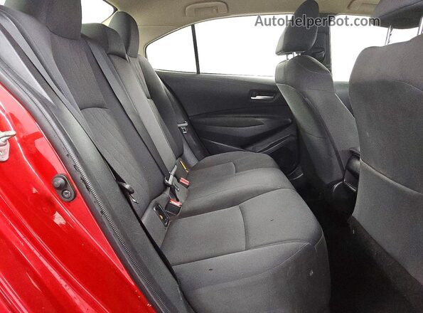 JTDEPRAE8LJ096538 2020 TOYOTA COROLLA Red Vista de los asientos traseros