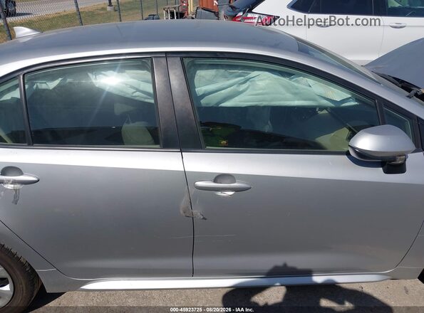 JTDEPRAE9LJ024277 2020 TOYOTA COROLLA Silver უკანა სალონის ხედი
