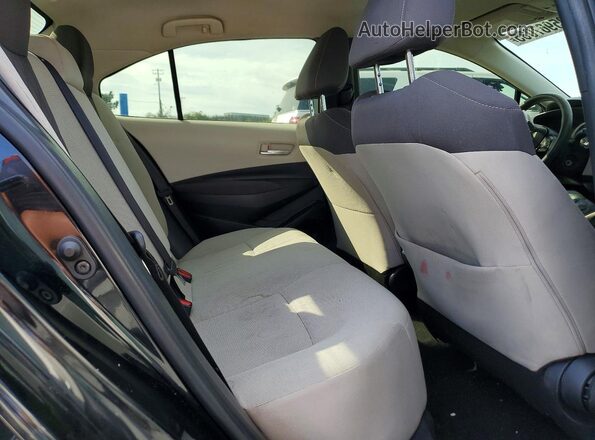 JTDEPRAE9LJ034064 2020 TOYOTA COROLLA Black Вид задніх сидінь