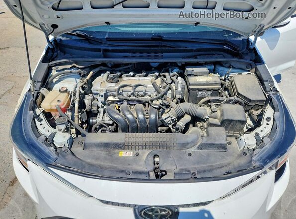 JTDEPRAE9LJ110592 2020 TOYOTA COROLLA White Widok wnętrza z tyłu