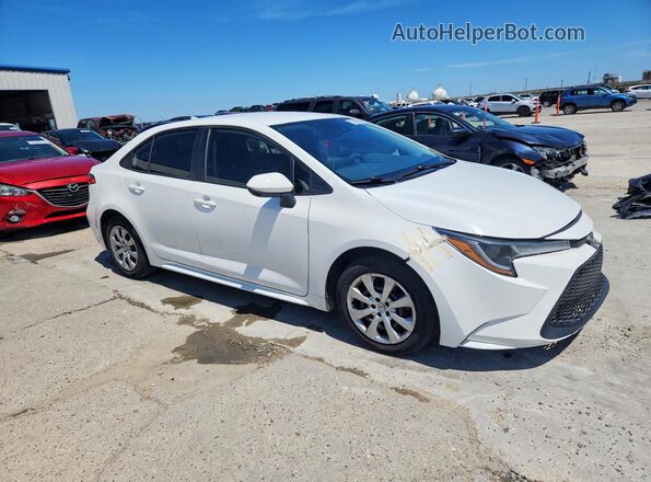 JTDEPRAE9LJ110592 2020 TOYOTA COROLLA White Przód prawy