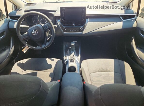 JTDEPRAE9LJ110592 2020 TOYOTA COROLLA White Widok deski rozdzielczej