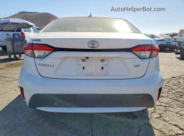 JTDEPRAEXLJ047020 2020 TOYOTA COROLLA White Հետևի տեսք