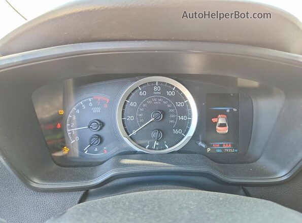 JTDEPRAEXLJ091485 2020 TOYOTA COROLLA Silver Սարքավորումների վահանակի տեսք
