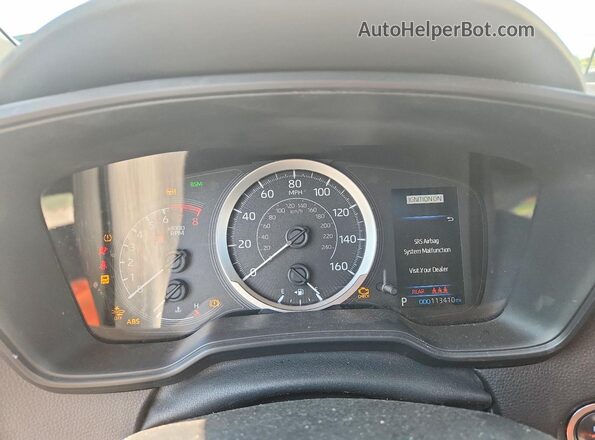 JTDHPRAE2LJ010458 2020 TOYOTA COROLLA Белый Вид щитка приборов