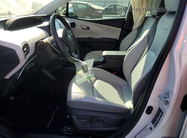 JTDKAMFP0N3202909 2022 TOYOTA PRIUS White Front interior view