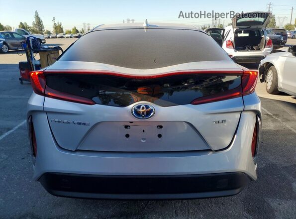 JTDKAMFP1M3176027 2021 TOYOTA PRIUS Silver Հետևի տեսք