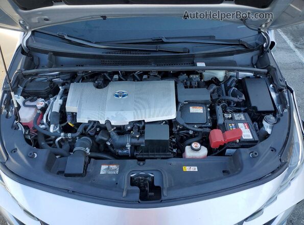 JTDKAMFP1M3176027 2021 TOYOTA PRIUS Silver Սալոնի հետևի տեսք