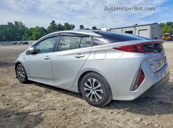JTDKAMFP1M3195211 2021 TOYOTA PRIUS Серебряный Задняя левая четверть