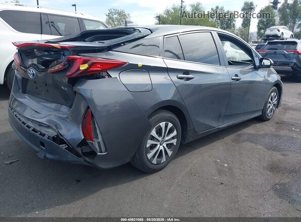 JTDKAMFP1N3224773 2022 TOYOTA PRIUS PRIME Gray Trasero derecho