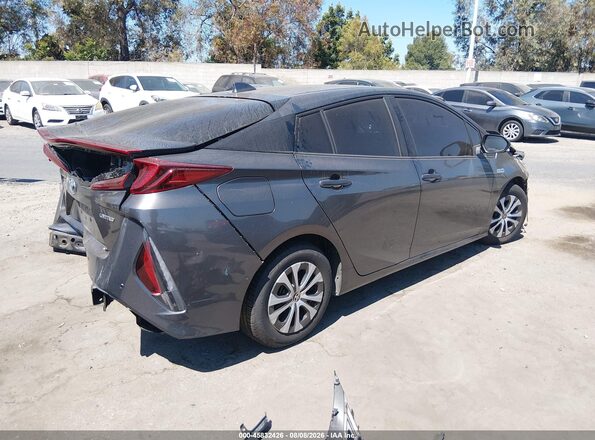 JTDKAMFP2M3165523 2021 TOYOTA PRIUS PRIME Gray Tył prawy