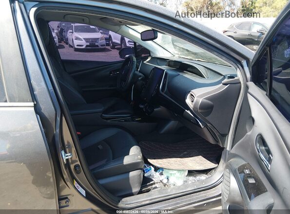 JTDKAMFP2M3165523 2021 TOYOTA PRIUS PRIME Gray Widok wnętrza z przodu