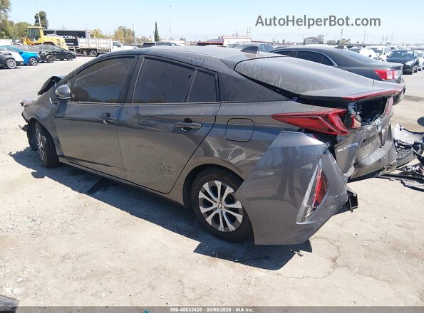 JTDKAMFP2M3165523 2021 TOYOTA PRIUS PRIME Gray Tył lewy