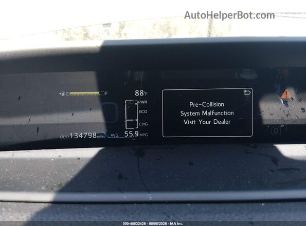 JTDKAMFP2M3165523 2021 TOYOTA PRIUS PRIME Gray Widok tylnych siedzeń