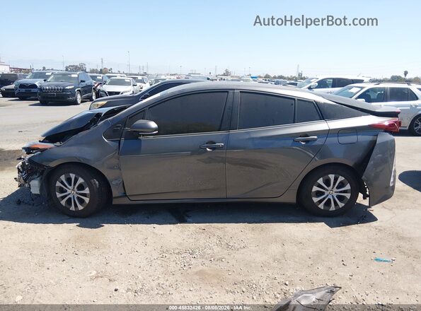 JTDKAMFP2M3165523 2021 TOYOTA PRIUS PRIME Gray 