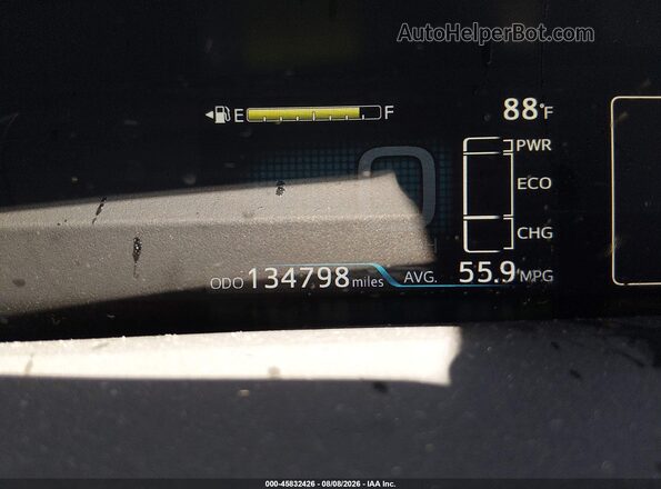 JTDKAMFP2M3165523 2021 TOYOTA PRIUS PRIME Gray 