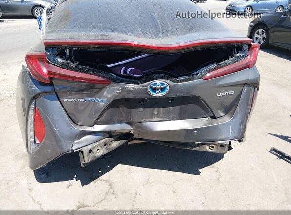 JTDKAMFP2M3165523 2021 TOYOTA PRIUS PRIME Gray 