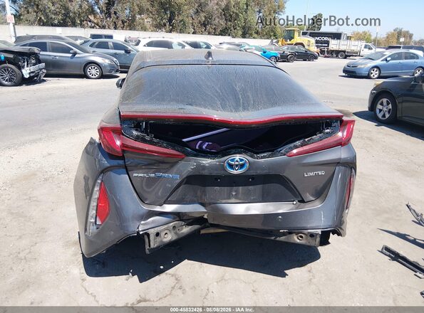 JTDKAMFP2M3165523 2021 TOYOTA PRIUS PRIME Gray 
