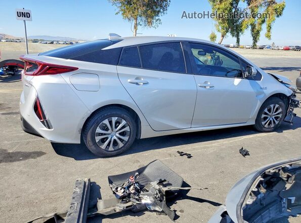 JTDKAMFP3M3172089 2021 TOYOTA PRIUS Silver უკანა მარჯვენა