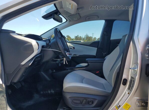 JTDKAMFP3M3172089 2021 TOYOTA PRIUS Silver წინა სალონის ხედი