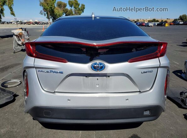 JTDKAMFP3M3172089 2021 TOYOTA PRIUS Silver უკანა ხედი