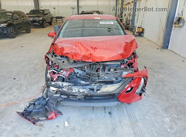 JTDKAMFP3M3172092 2021 TOYOTA PRIUS Red Front view