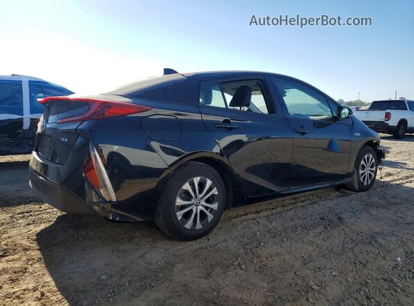 JTDKAMFP3M3192424 2021 TOYOTA PRIUS Black Tył prawy