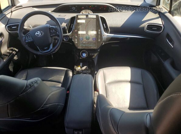 JTDKAMFP3N3221227 2022 TOYOTA PRIUS White Առջևի վահանակի տեսք