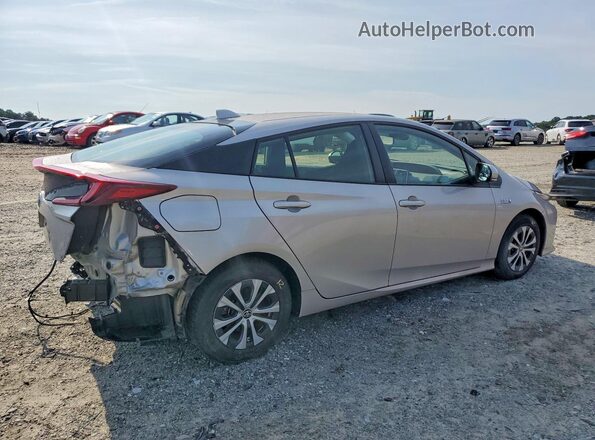 JTDKAMFP4M3175504 2021 TOYOTA PRIUS Silver Tył prawy