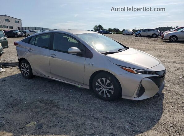 JTDKAMFP4M3175504 2021 TOYOTA PRIUS Silver Przód prawy