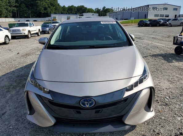 JTDKAMFP4M3175504 2021 TOYOTA PRIUS Silver Widok z przodu