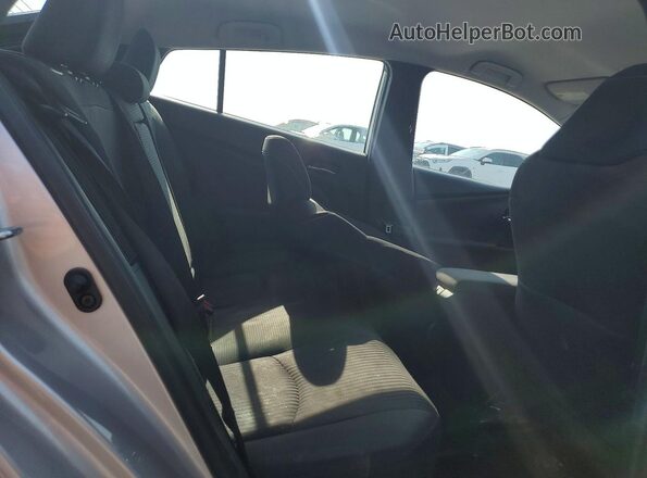 JTDKAMFP4M3175504 2021 TOYOTA PRIUS Silver Widok tylnych siedzeń