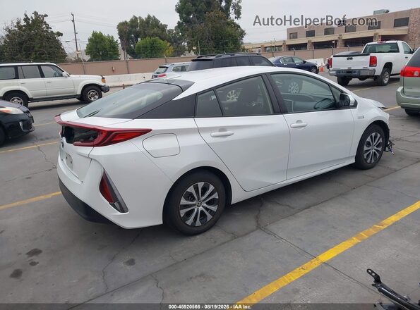 JTDKAMFP4M3196305 2021 TOYOTA PRIUS PRIME White Trasero derecho