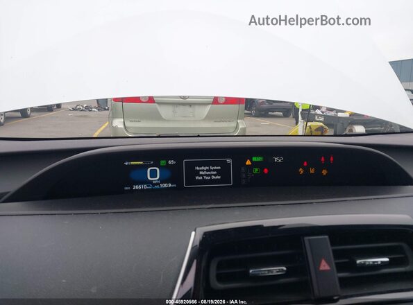 JTDKAMFP4M3196305 2021 TOYOTA PRIUS PRIME White Vista de los asientos traseros