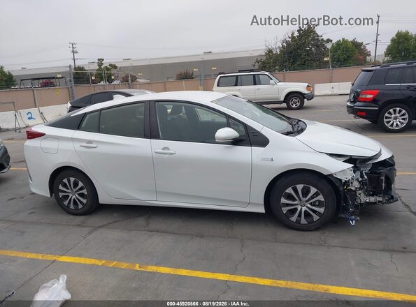 JTDKAMFP4M3196305 2021 TOYOTA PRIUS PRIME White Vista interior de 360 grados
