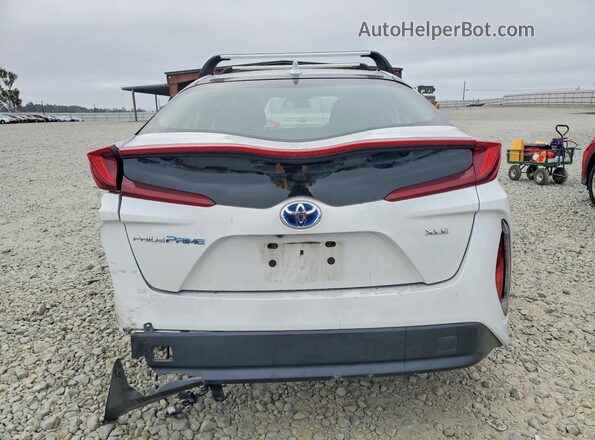 JTDKAMFP4N3214075 2022 TOYOTA PRIUS White უკანა ხედი