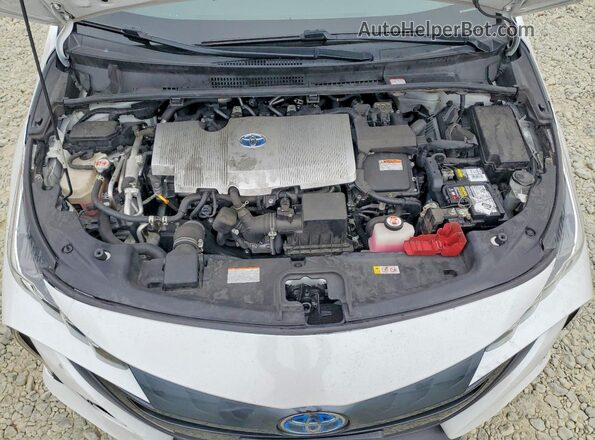 JTDKAMFP4N3214075 2022 TOYOTA PRIUS White უკანა სალონის ხედი