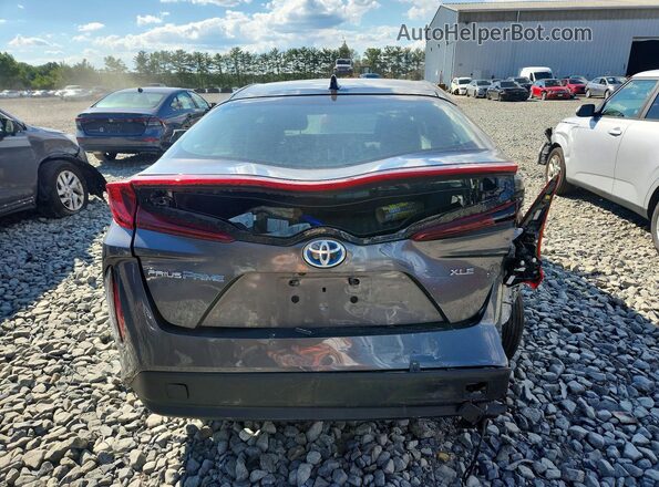 JTDKAMFP4N3228056 2022 TOYOTA PRIUS Gray Vista trasera