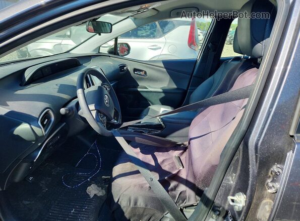 JTDKAMFP4N3228056 2022 TOYOTA PRIUS Gray Vista interior delantera