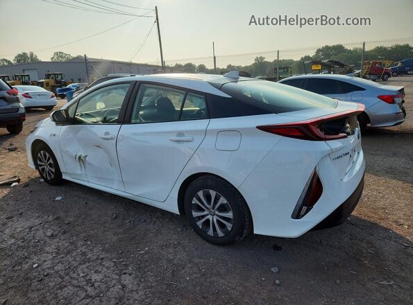 JTDKAMFP5M3190397 2021 TOYOTA PRIUS White Trasero izquierdo