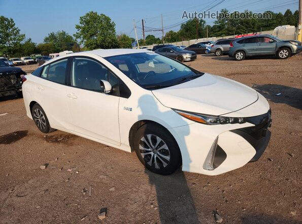 JTDKAMFP5M3190397 2021 TOYOTA PRIUS White Delantero derecho