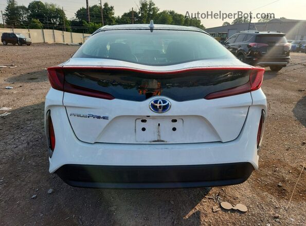 JTDKAMFP5M3190397 2021 TOYOTA PRIUS White Vista trasera